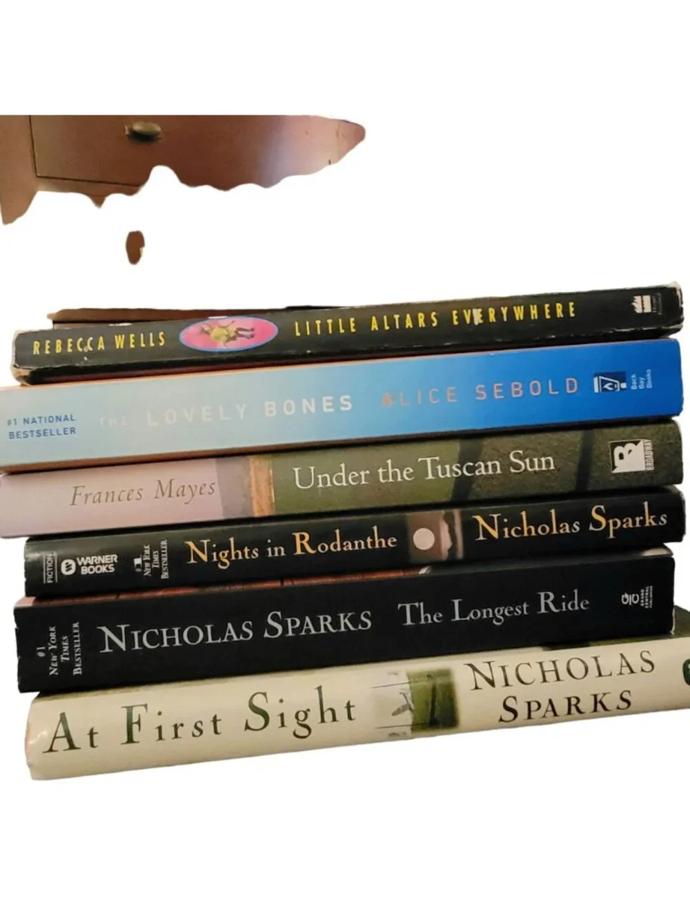 Bestseller Book Lot Adult Nicholas Sparks Read Home Library Used Fiction Novels